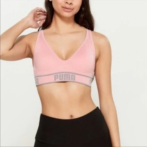 Puma Intimates Sleepwear Puma Apex Seamless Pink Sports Bra